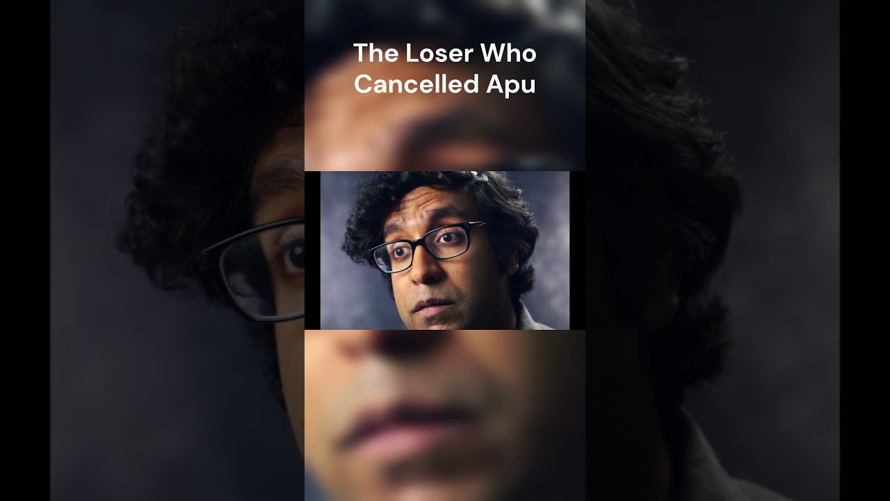 The Loser who Cancelled Apu #thesimpsons #apu