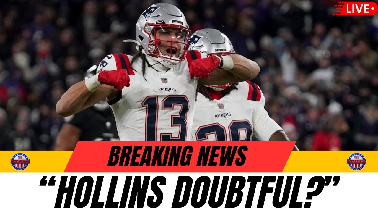 Mack Hollins Injury Update: Patriots Star Doubtful for AFC Title!🔴 LIVE BREAKING NEWS
