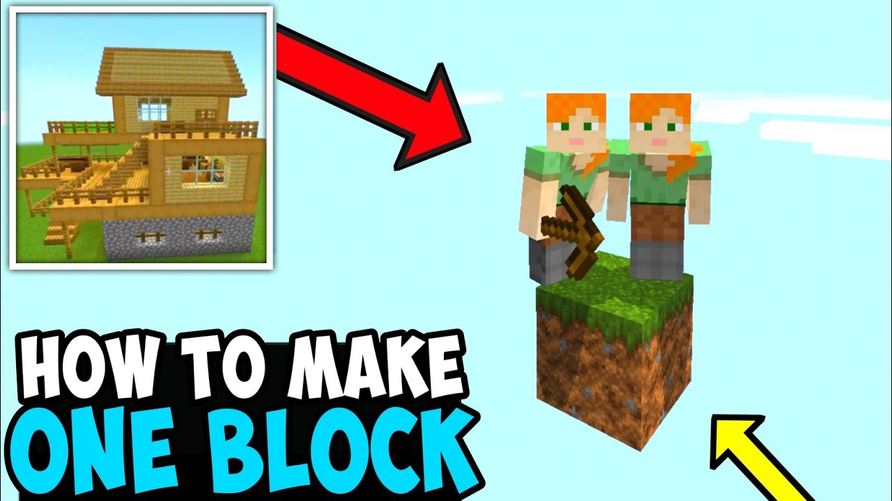 Craft Box Game Tree How To Make One Block - Multiplayer Survival Series Episode 1