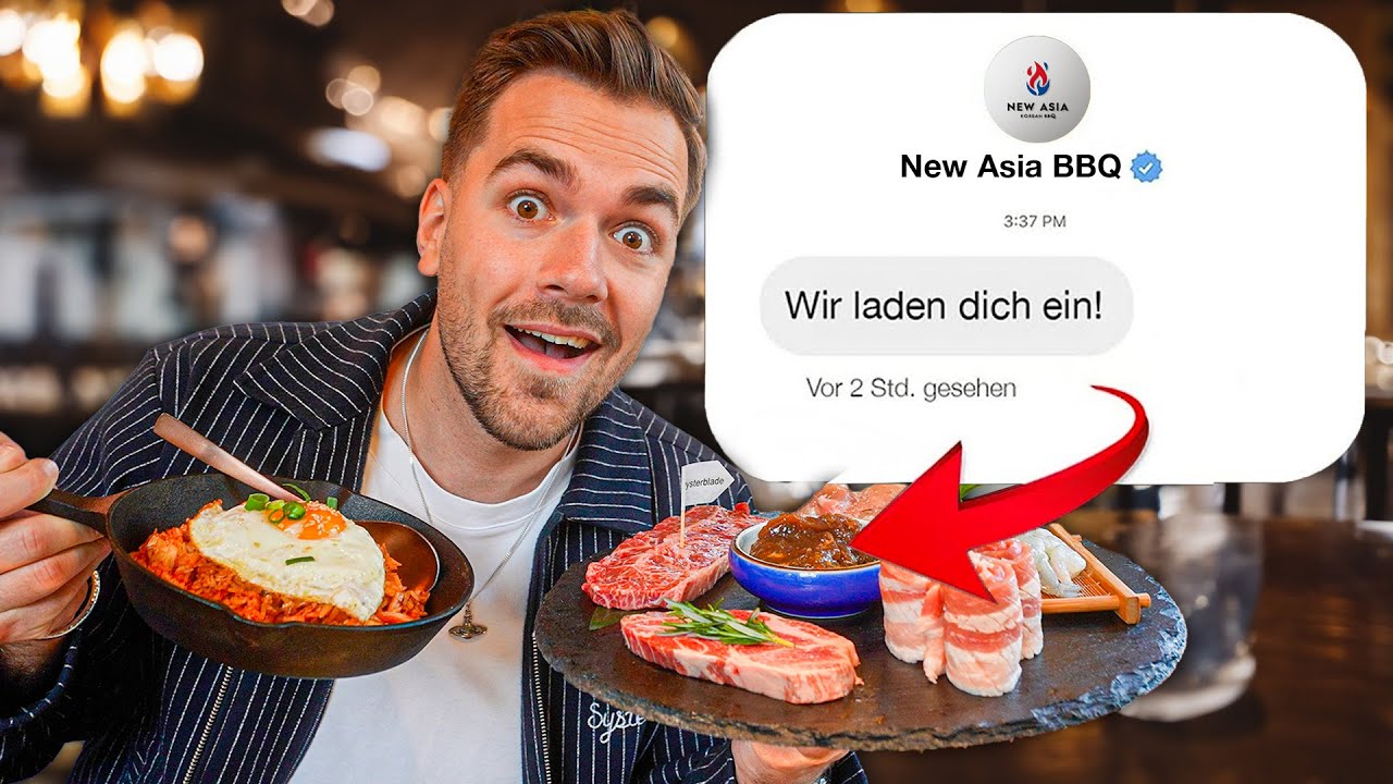 Ich teste Restaurants die mich EINGELADEN haben 🤔