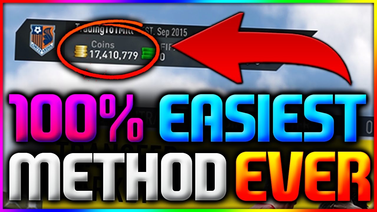 FIFA 17 | 100% THE *EASIEST* TRADING METHOD EVER - FIFA 17 BEST TRADING METHOD (EASY TRADING METHOD)