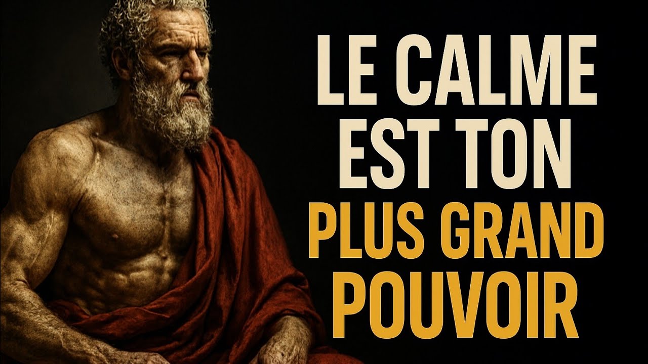 ENTRAÎNE TON ESPRIT POUR GARDER LE CALME EN TOUTE SITUATION.#stoïcisme #foryou #philosophie 