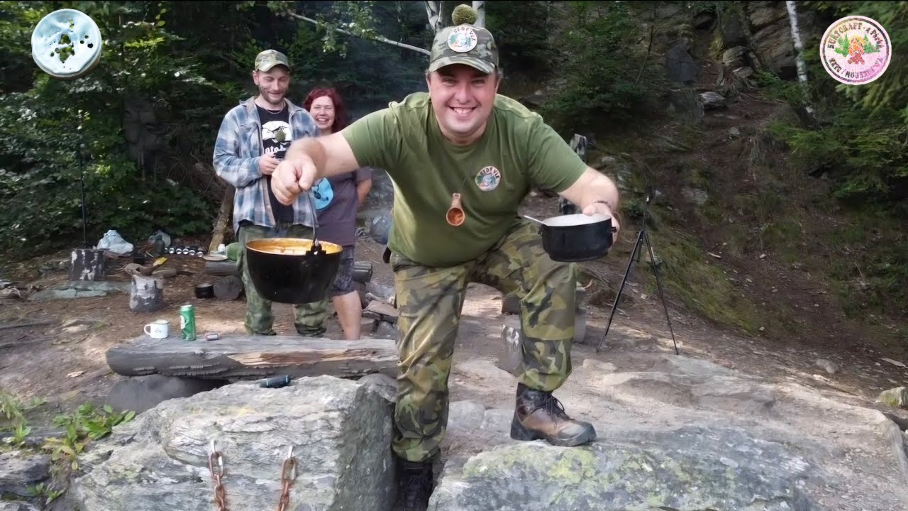 Nejdelší čundr tohoto roku 🔥 část první 💯 přespání ve výšinách 🏕🏗