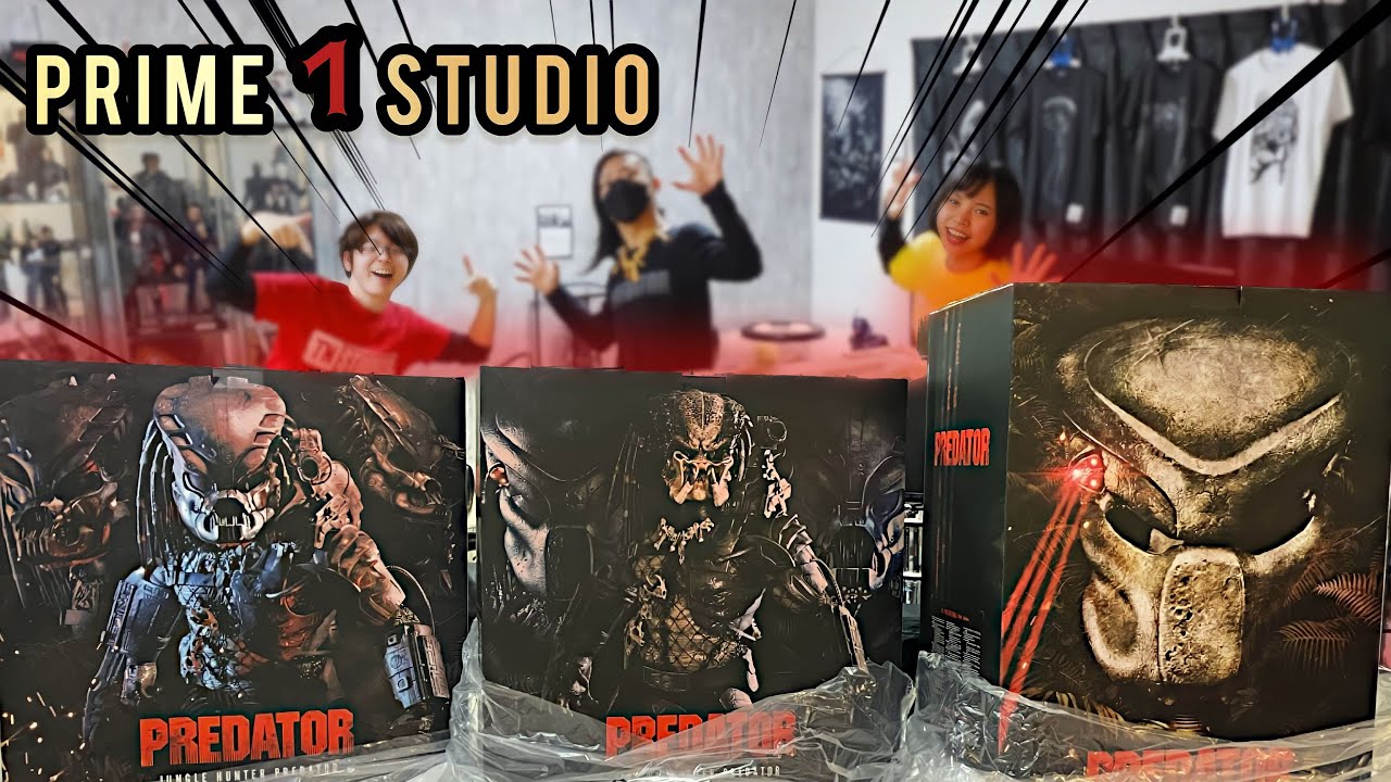 [Prime 1 studio] Участвую в вечеринке по распаковке статуэтки «Хищник из джунглей»! (Часть 1) 1/3...