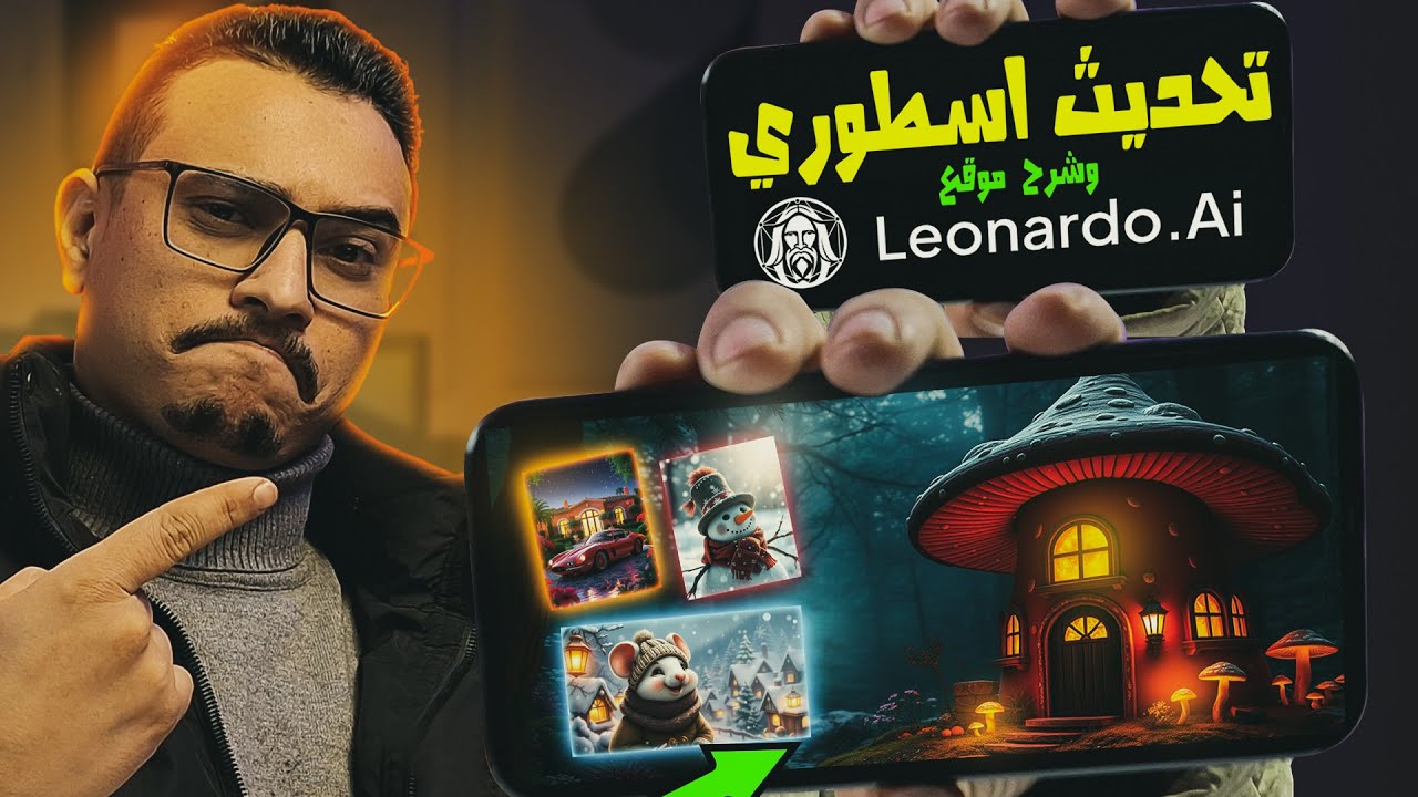 شرح تحديثات  موقع leonardo.ai البديل الأقوى لموقع midjourney للتصميم بالذكاء الإصطناعى | 2025
