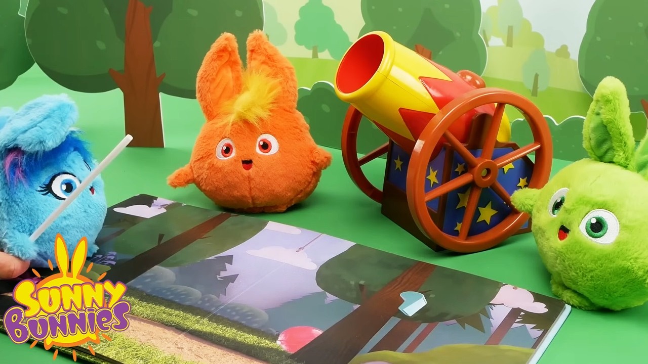 Sunny Bunnies | The Sunny Bunnies Find a Magic Book | Toys for Kids