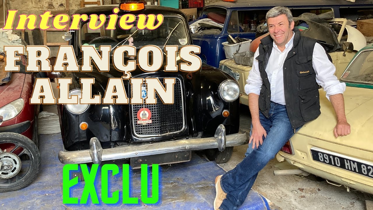 L'interview de François Allain, il est né le même jour que sa DS !