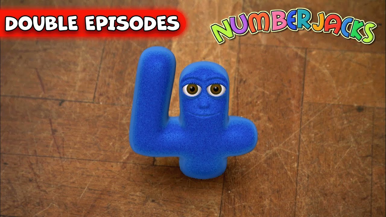 Numberjacks 🏫 Season 2, Episode 05-06 | DOUBLE FULL EPISODES