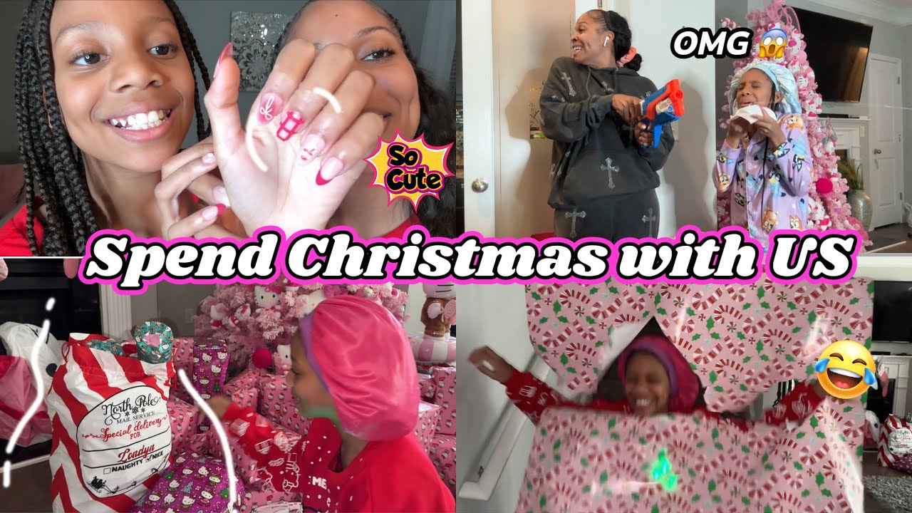 Naughty or Nice 🤔🎅- Spend CHRISTMAS with US 🥰 (Christmas Prep, Santa, Opening Gifts)