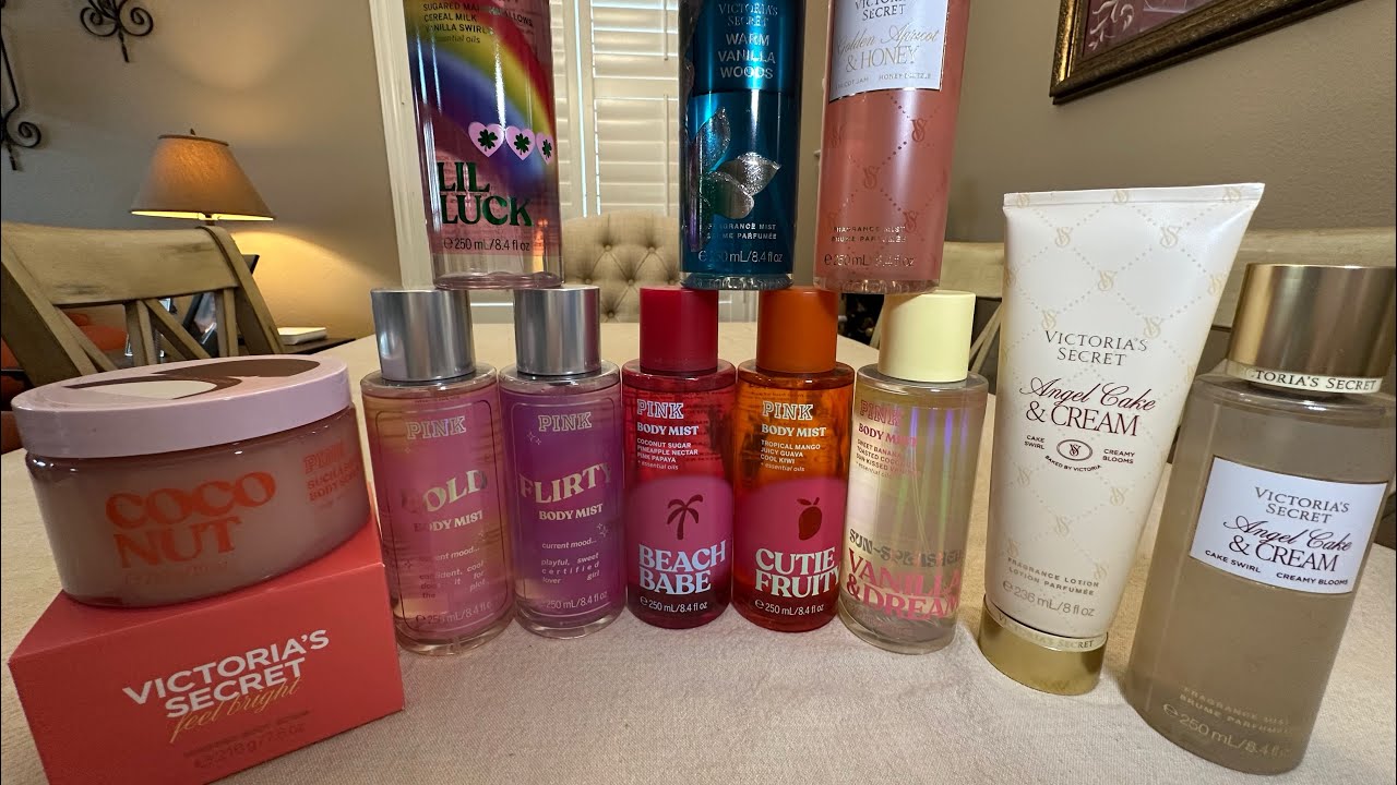 🩷Покупки в Victoria Secret/Pink | 8 спреев для тела и многое другое🩷