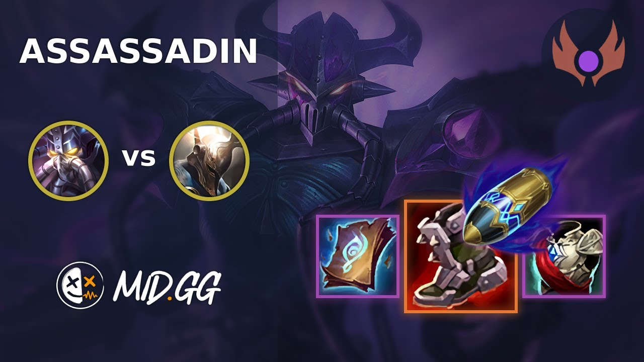 MID.GG: [ Assassadin ] Kassadin MID vs Pantheon | NA MASTER | LOL Season 2025