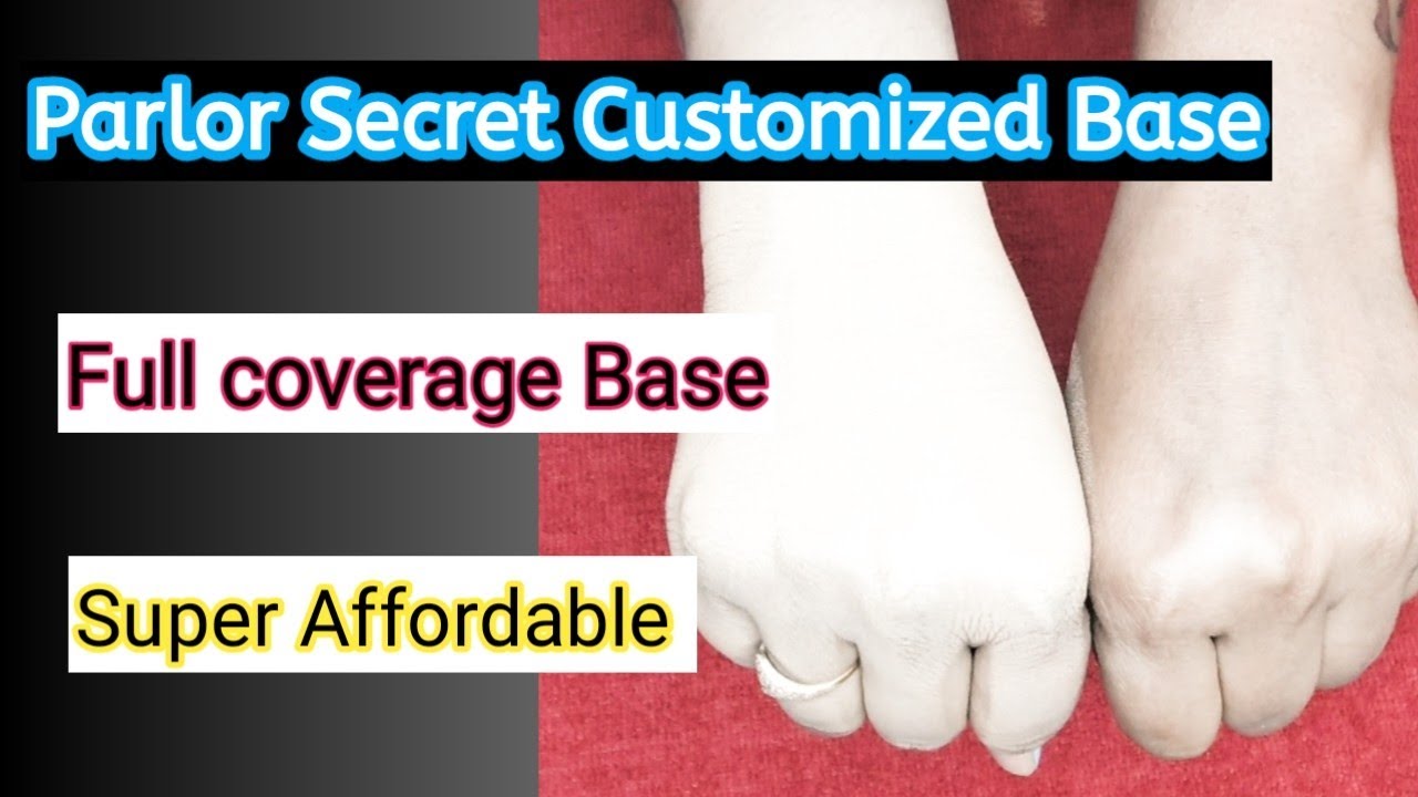 Parlor secret base | bridal base secret | customize base banane ka tarika | parlor secret party base