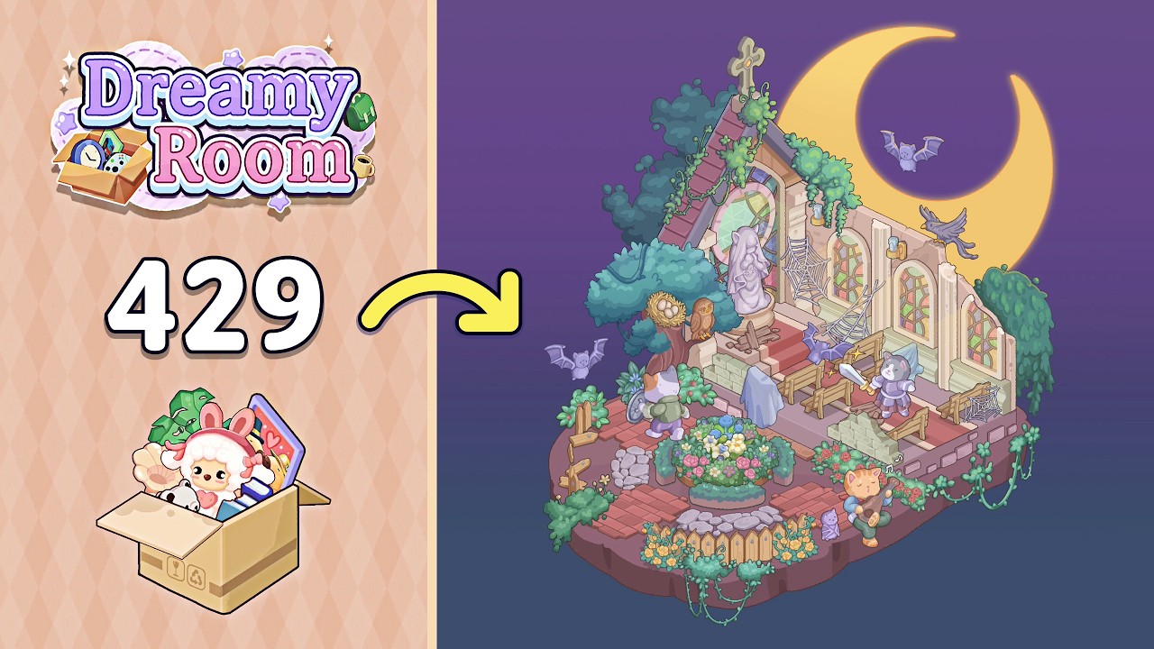 Dreamy Room Level 429 Abandoned Church Battle | Complete Walkthrough & Solutions! 🎯