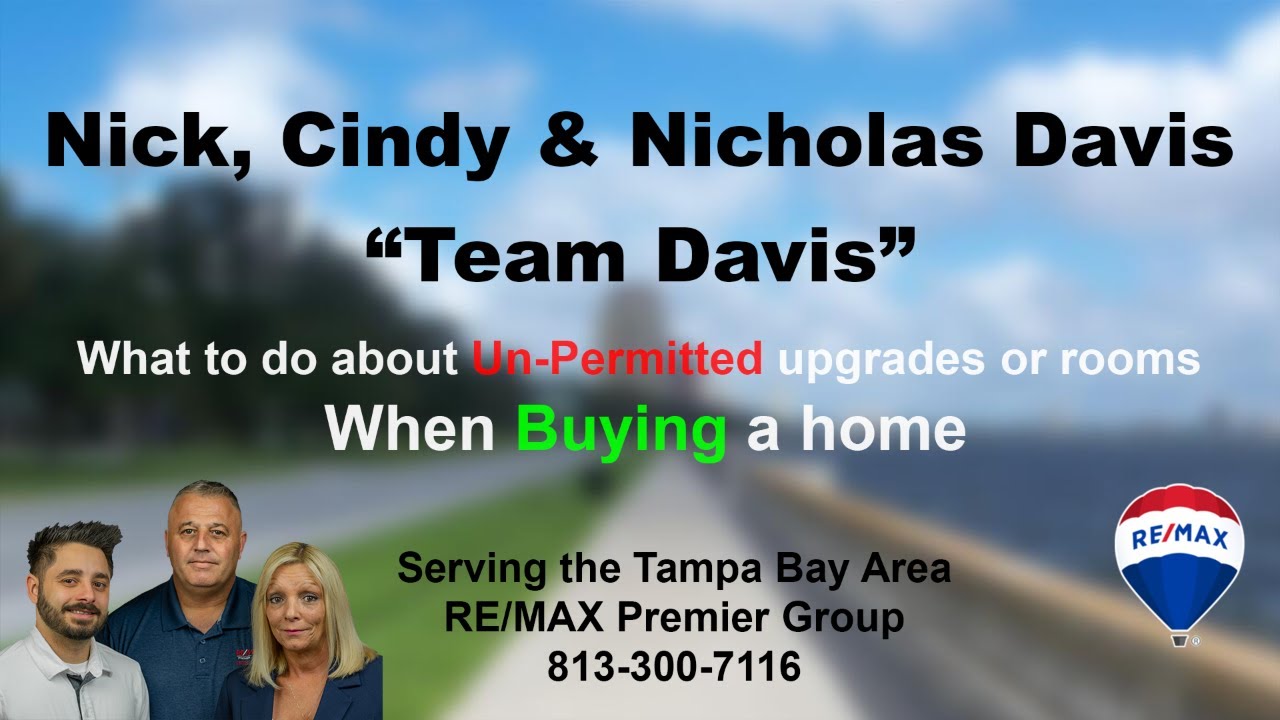What to do about un-permitted upgrades or rooms when buying a home