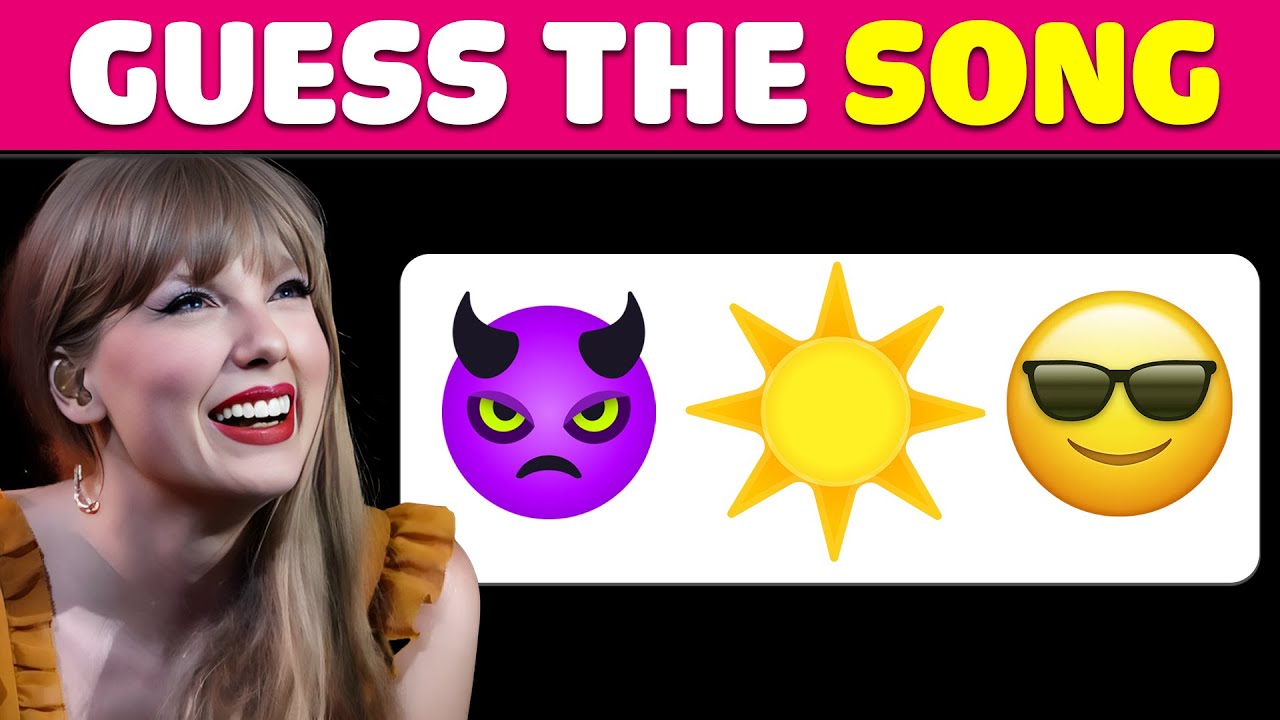 Guess The Taylor Swift Song By Emoji & Ariana Grande, Olivia Rodrigo Quiz