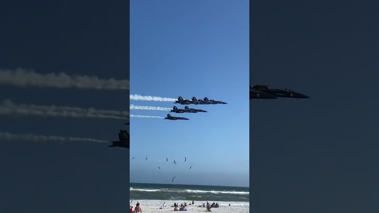 They Made It Home In Time For Supper! 4.28.24 #merica #gonavy #pensacolabeach #blueangels
