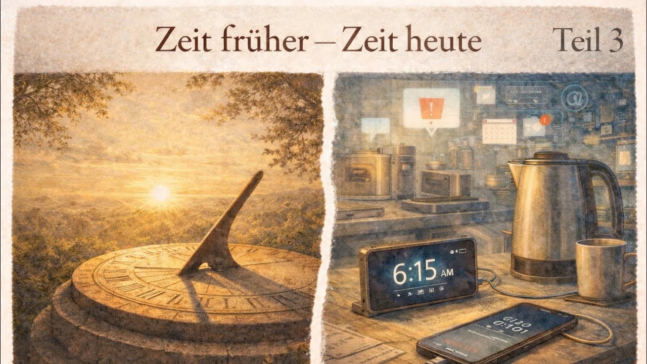 Zeit früher, Zeit heute - Was macht diese zerrissene Zeit mit uns?