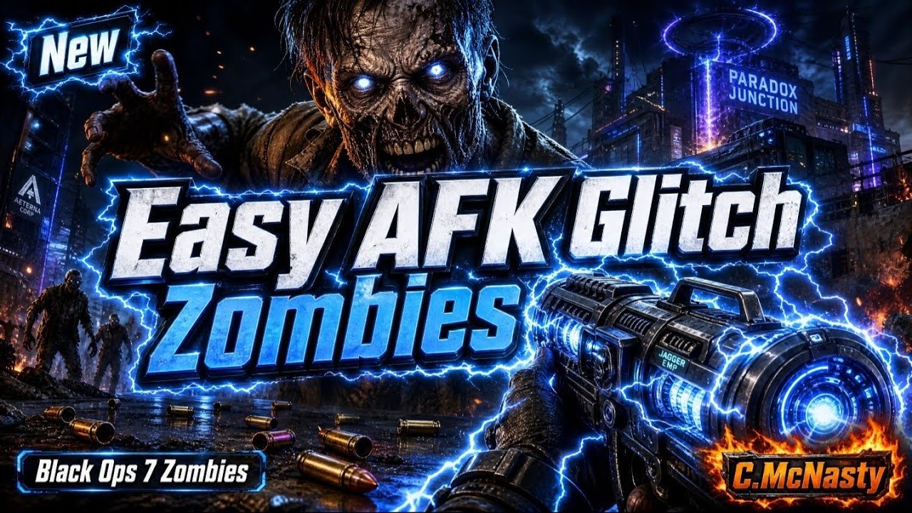 BO7 НОВЫЙ ПРОСТОЙ AFK-глитч на зомби: Бесконечные патроны