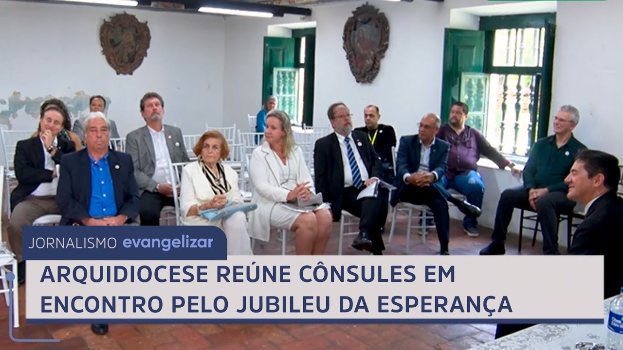 Arquidiocese reúne cônsules em encontro pelo Jubileu da Esperança