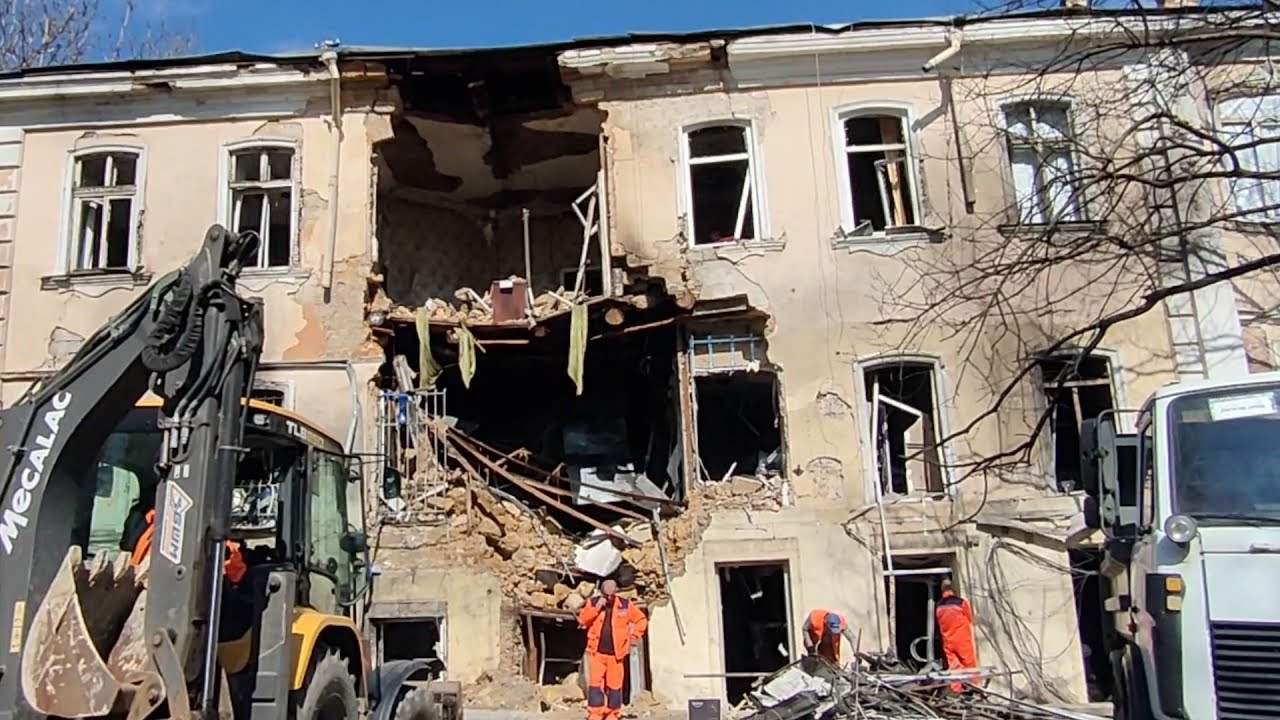 Одесса. 19 марта 2026. Ужас, что натворили, сколько горя людям.