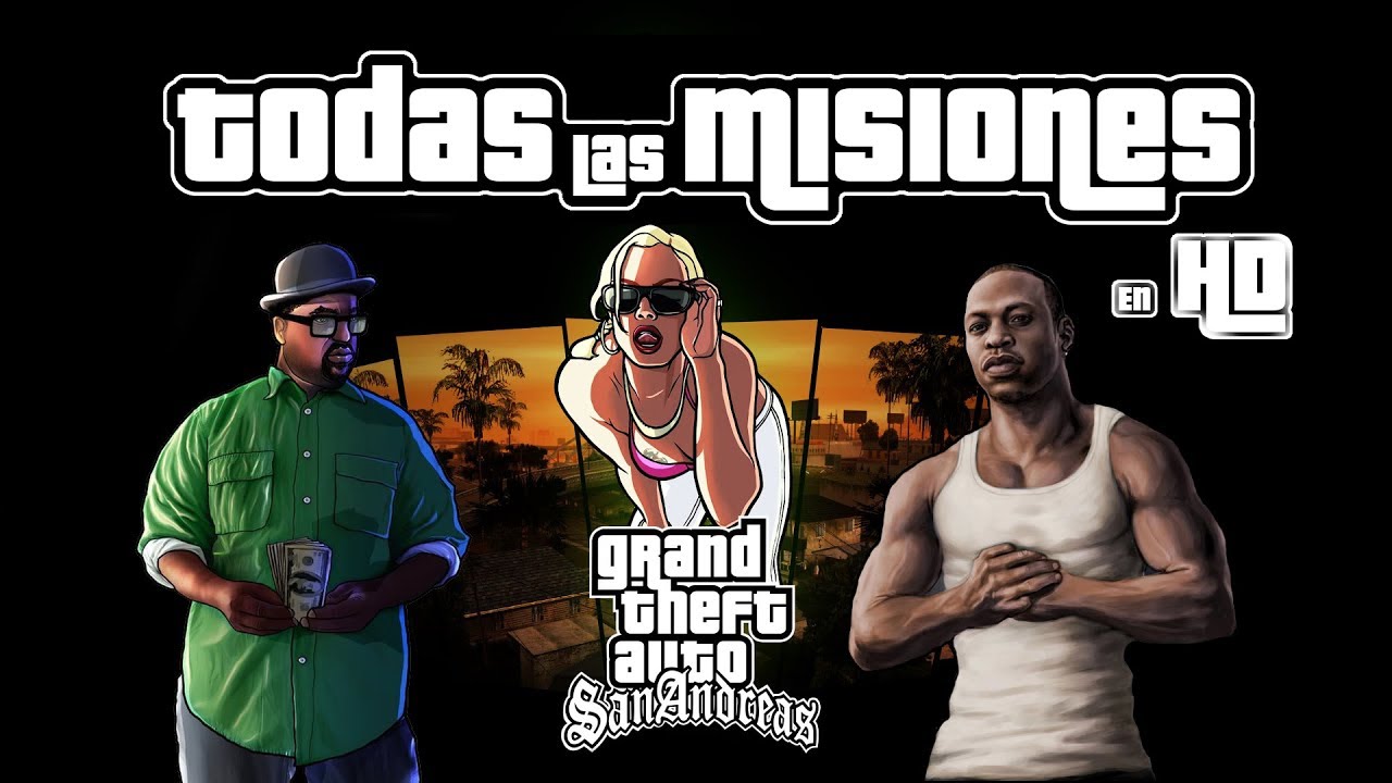 GTA San Andreas Classic - PS2 - Todas las Misiones en 1080p