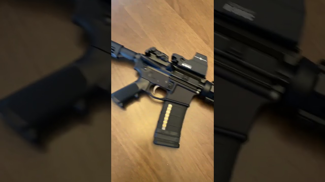 Винтовка PSA Freedom с прицелом R spec (военный клон M4) #военные #армия #notaglock #ar15 #шорты
