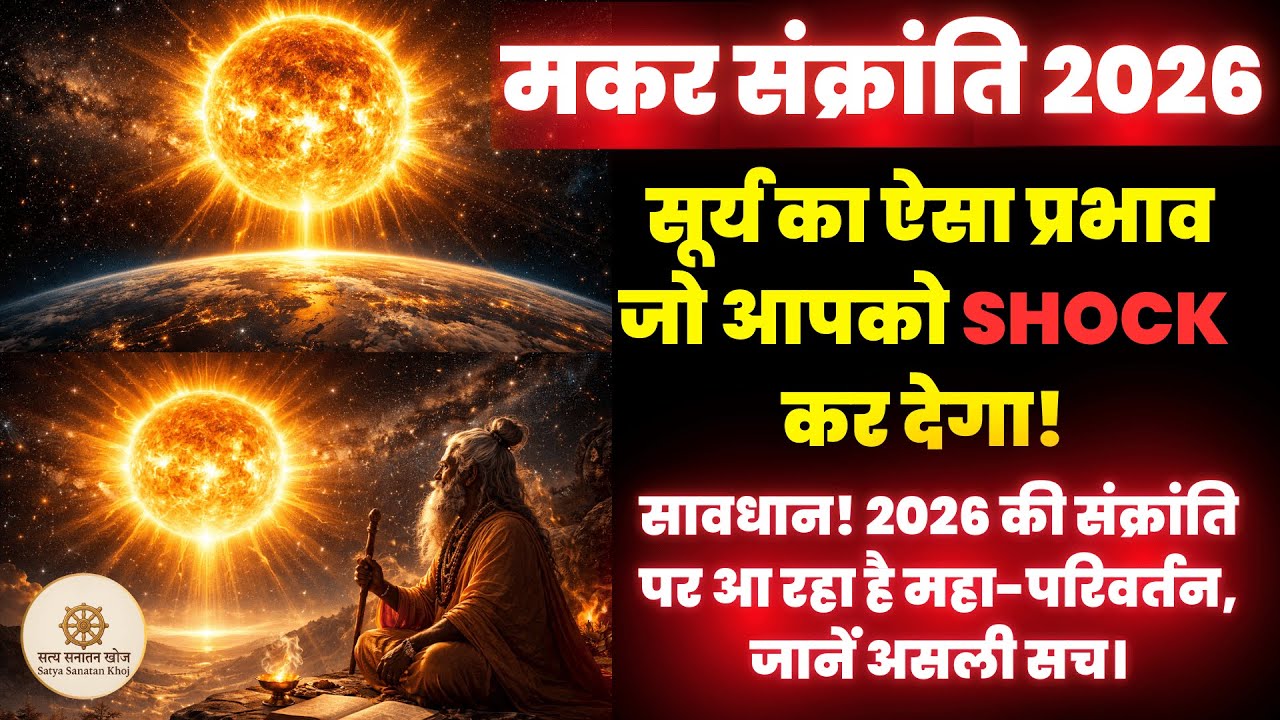 Makar Sankranti 2026: सावधान! 2026 की संक्रांति पर आ रहा है महा-परिवर्तन, जानें असली सच।#sankranti