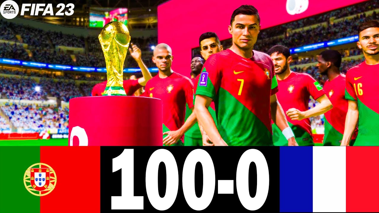 ПОРТУГАЛИЯ 100:0 ФРАНЦИЯ | ФИНАЛ ЧЕМПИОНАТА МИРА ПО ФУТБОЛУ FIFA 2026 | ГЕЙМПЛЕЙ PS5 4K #fifa23