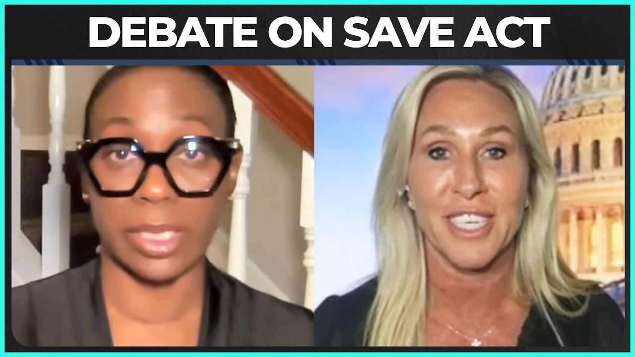 Nina Turner, Marjorie Greene Debate SAVE Act