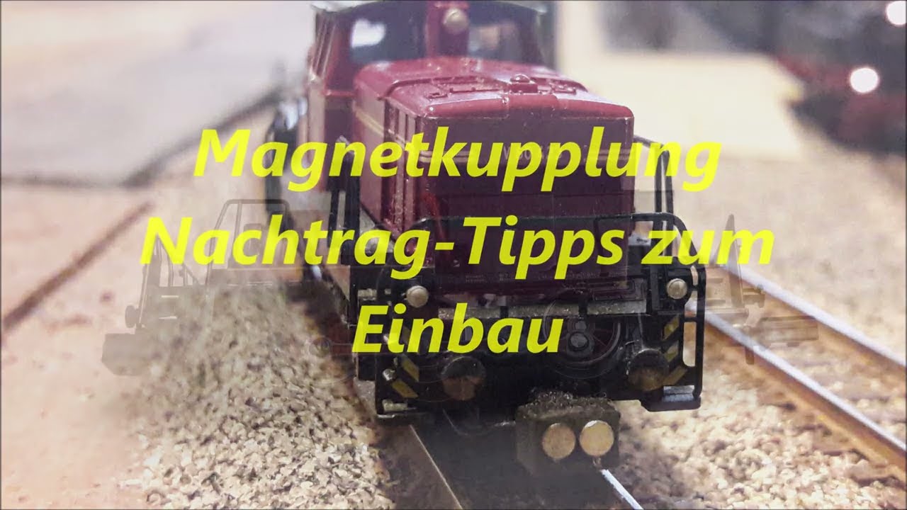 Magnetkupplung Nachtrag und Einbau