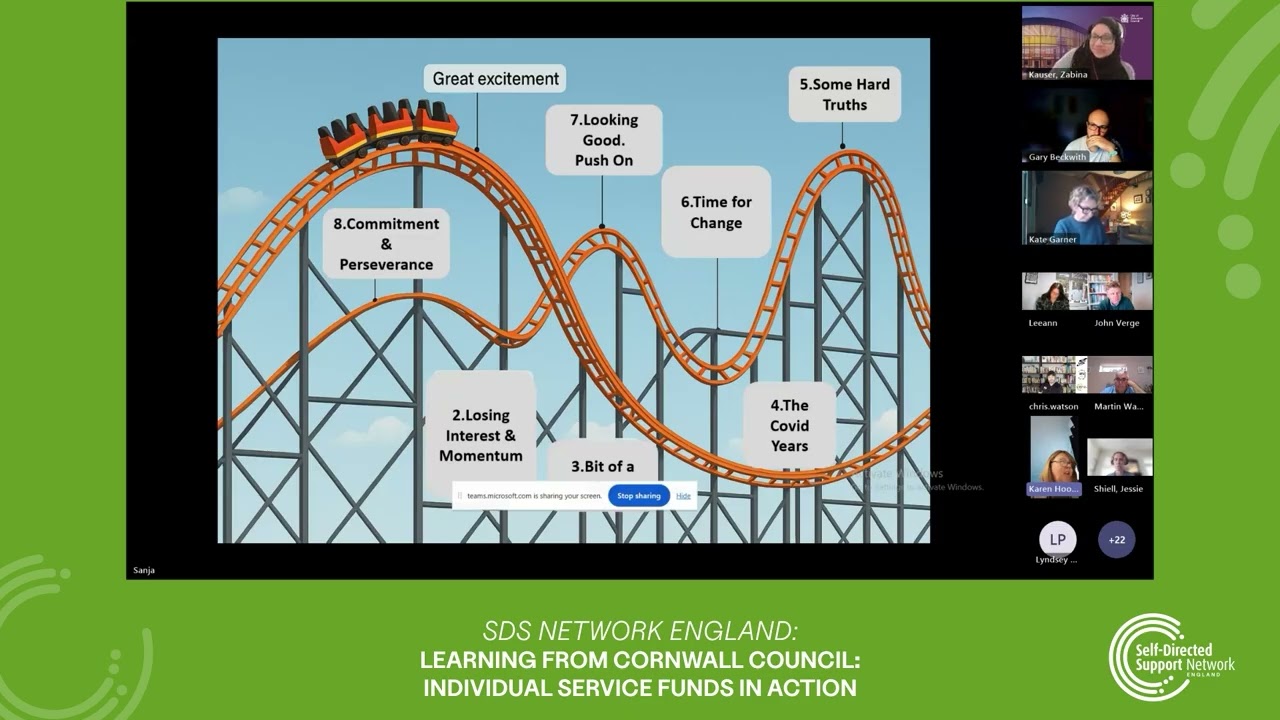 SDS Network England: ISFs in Action: Learning from Cornwall Council