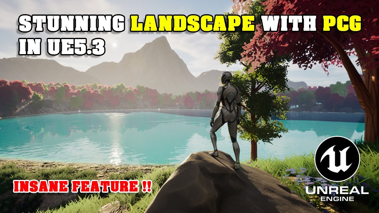 How to use Procedural Content Generator for Foliage in UE5.3