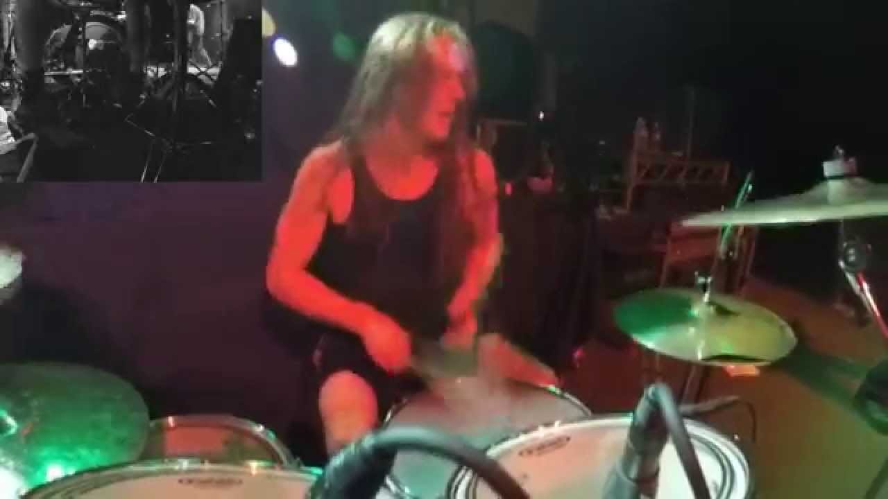 Aeon - Satanic Victory - Emil Wiksten - Drum-cam