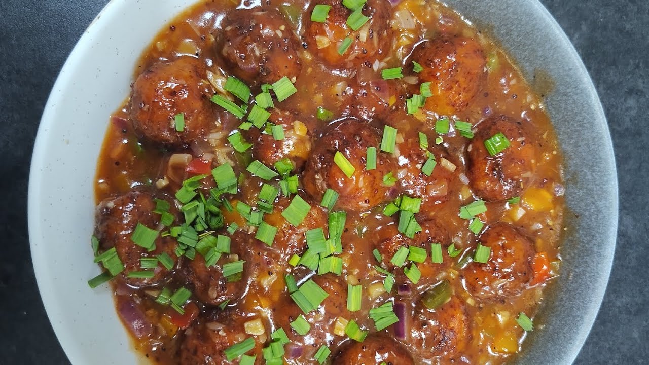 VEG MANCHURIAN RESTAURANT STYLE -स्वाद ऐसा बार-बार खाए