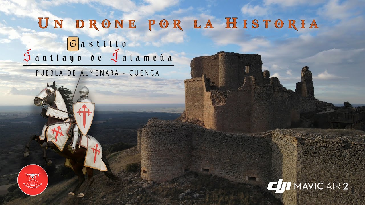 UN DRONE POR LA HISTORIA - Castillo Puebla de Almenara (Cuenca) 2026 [ESPAÑA]
