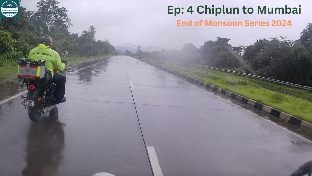 Ep 4 - Chiplun to Mumbai 2024 II End of Monsoon Ride @RideStoryAdventures  #goa #bikeride #nh66