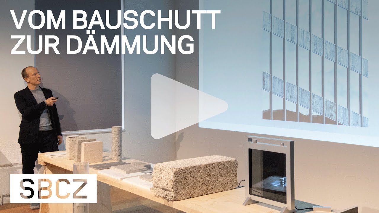 KONKRET - BROWNBAG-LUNCH «vom Bauschutt zur Dämmung» swissporECORIT