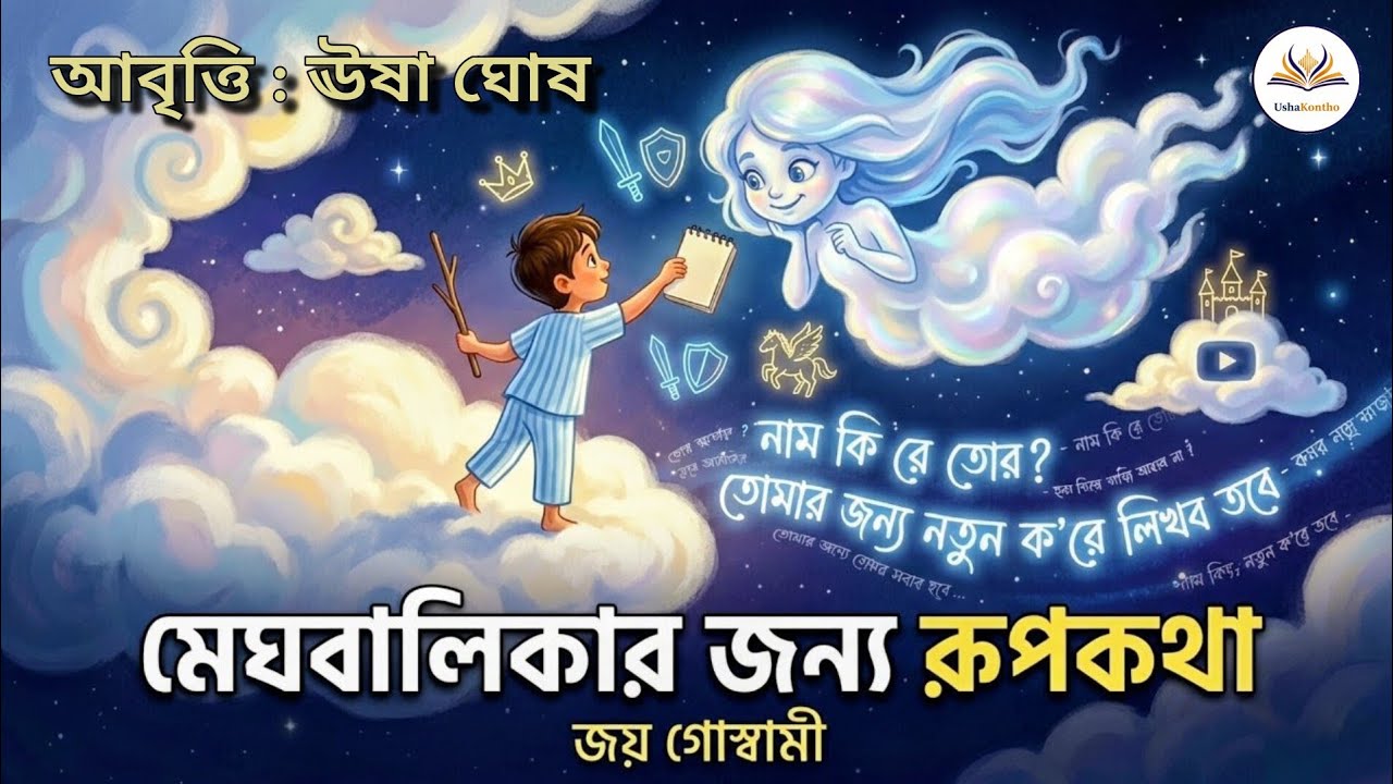 মেঘ বালিকার জন্য রূপকথা | Meghbalikar Jonno Rupkotha | Joy Goswami | Usha Ghosh