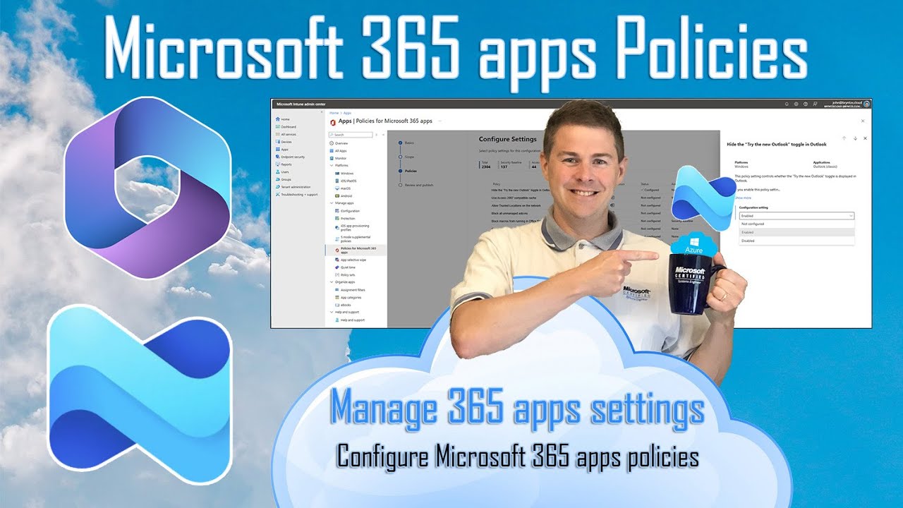 Intune - Create Microsoft 365 apps Policies