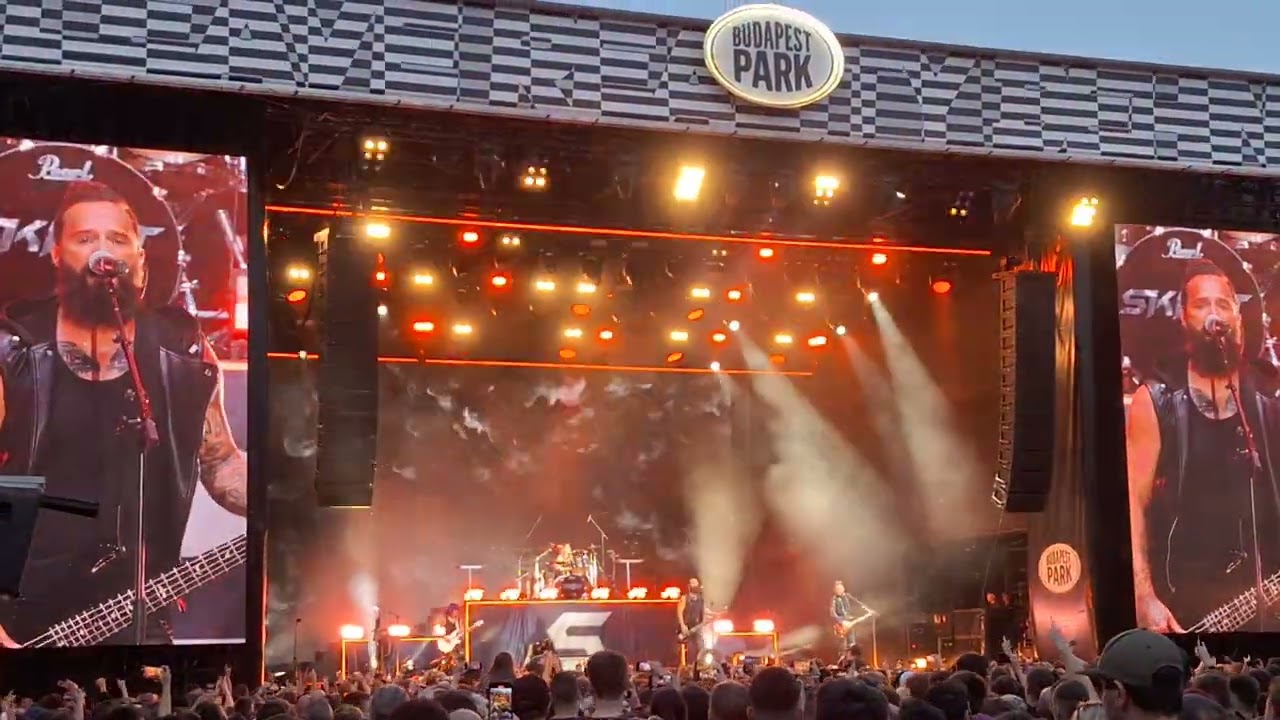 Skillet - Feel Invincible live Budapest 2025