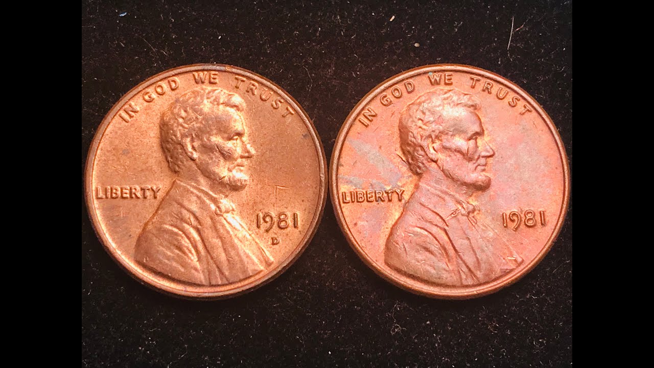 13 Billion US 1981 Lincoln Penny Coins Minted - Last 95% Copper - Rare Valuable MS 70 One Cent Exist