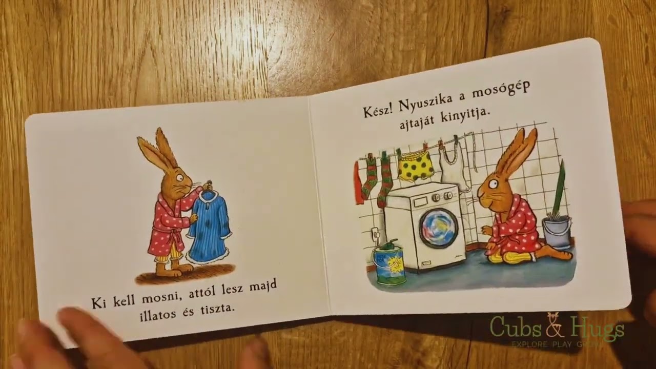 T&ouml;lgyerdő mes&eacute;i Nyuszika &uacute;j ruh&aacute;ja