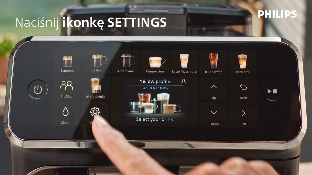 Porady i wskaz&oacute;wki dotyczące ekspresu automatycznego Philips 5500 LatteGo