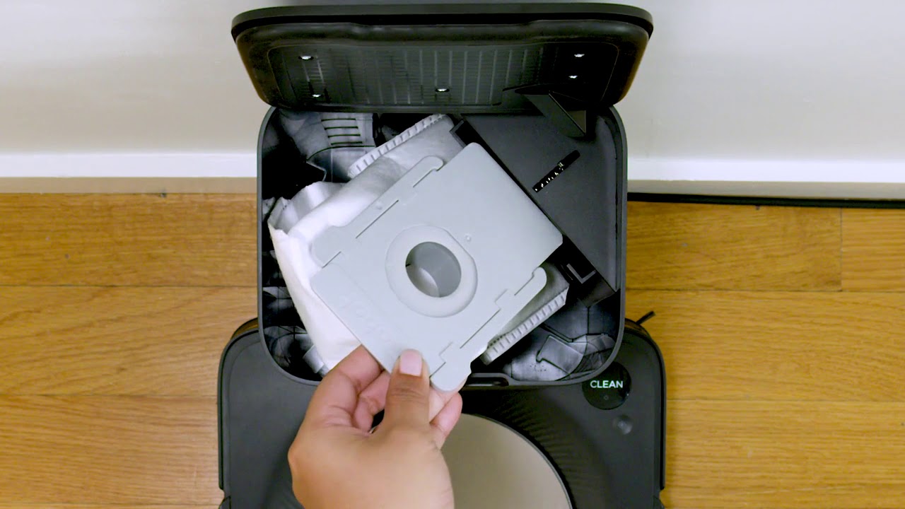 Clean Base&trade; Automatic Dirt Disposal | How to Replace the Bag Instructional Video | iRobot&reg; AU