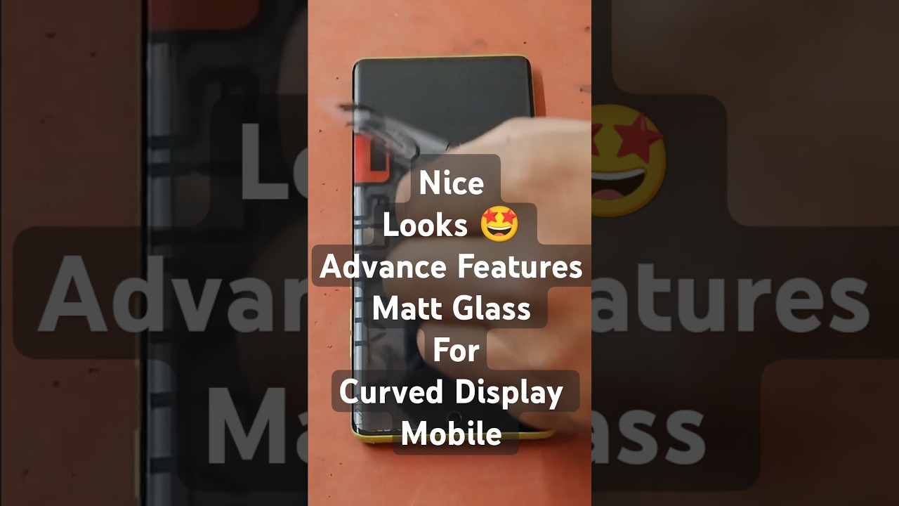 Motorola G85 Matt Glass Installation | Perfect Bubble-Free Lamination | Pro Screen Fit #shorts #new