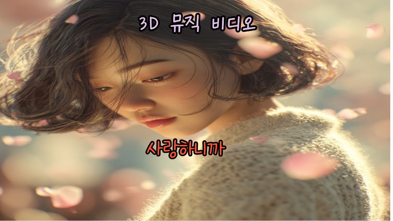 사랑하니까. 3D 에니메이션 뮤직 비디오