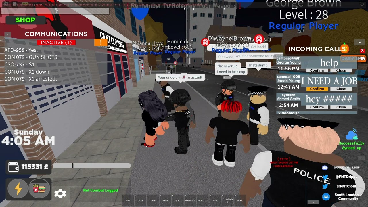 What a MET mass patrol looks like SOUTH LONDON 2