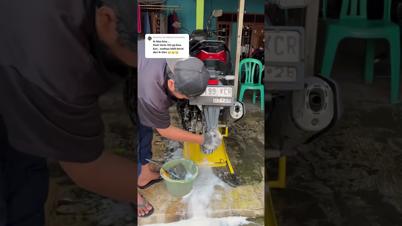 Adanya #vario160 nih bang langsung saja kita eksekusi #cucimotor #shortsfeed