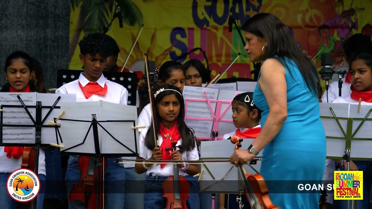GOA DAY 2024 IN SWINDON | Veena and Violin School Group