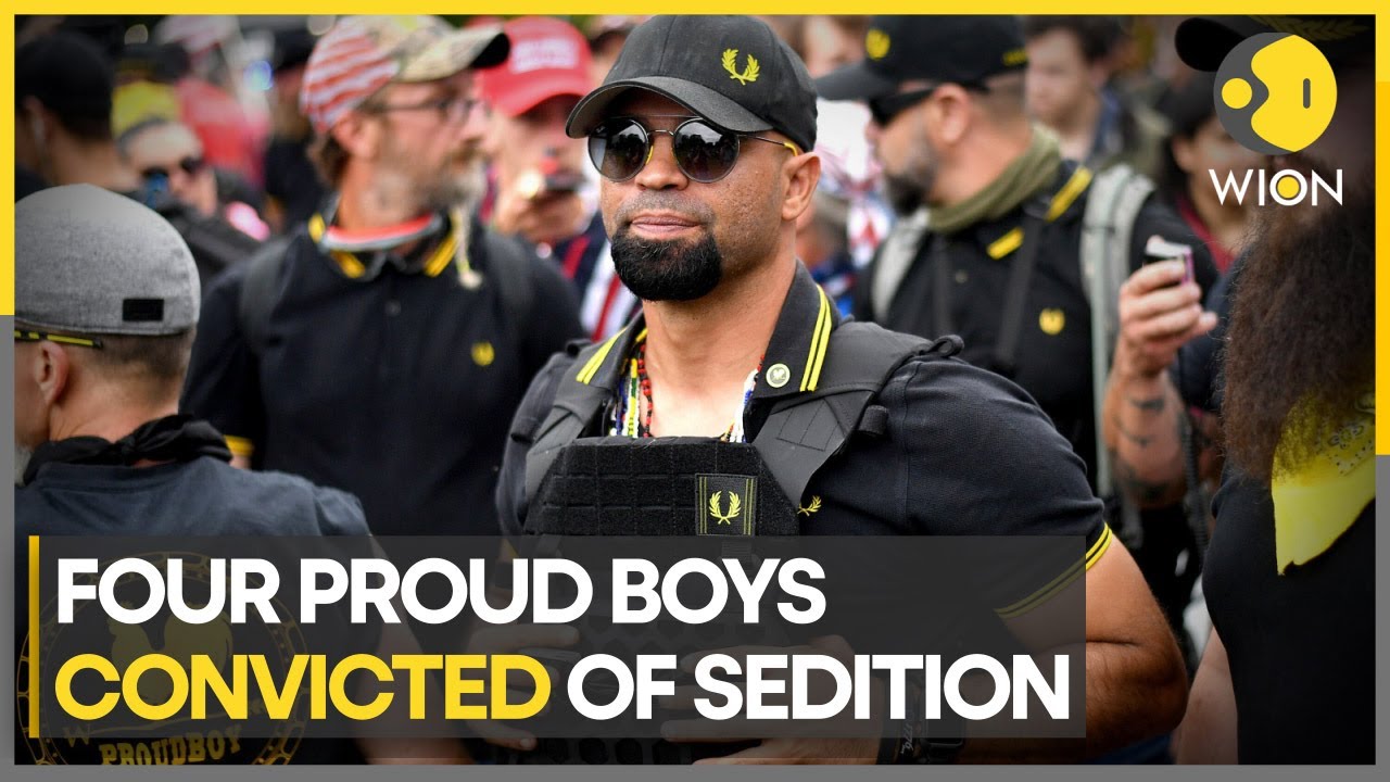 Four Proud Boys convicted of seditious conspiracy over US Capitol riot | Latest English News | WION